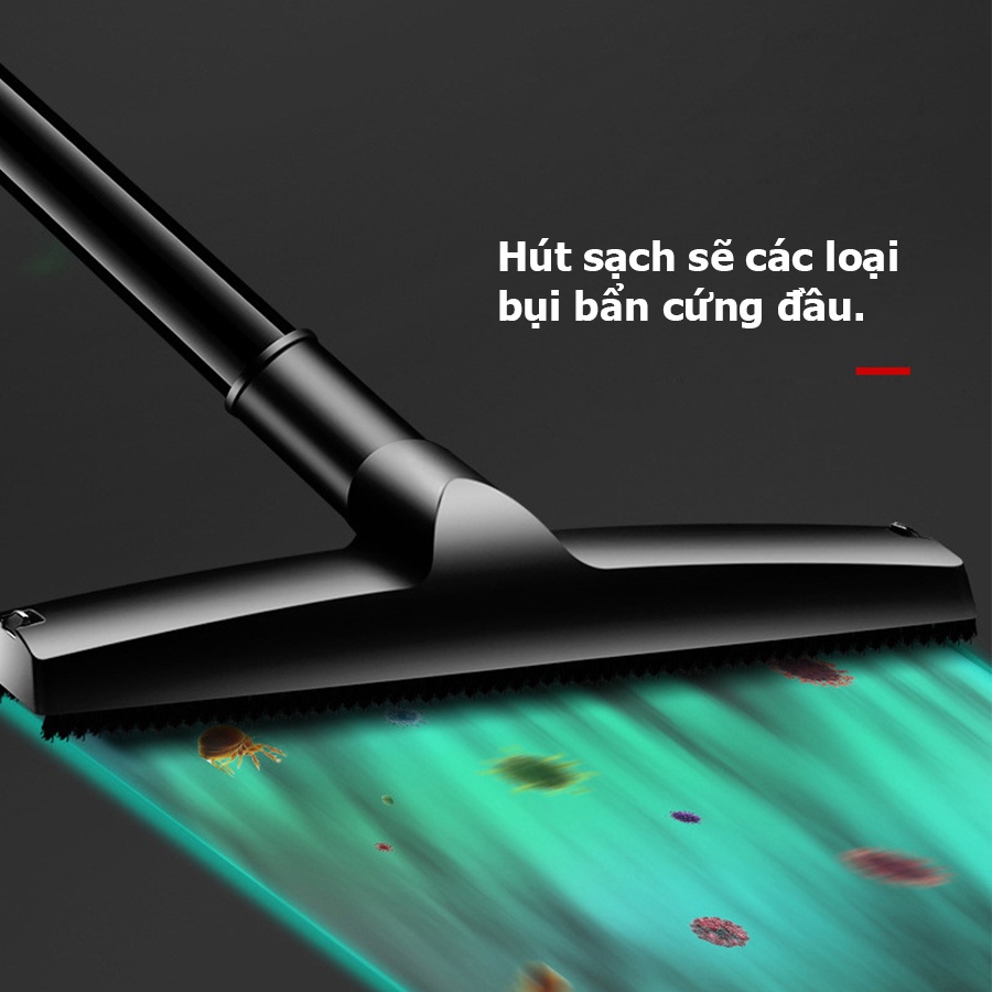 Máy hút bụi Yairz XY-1008 có dây lực hút khỏe công suất 1000W diện tích hút lên đến 150m2 bảo hành 12 tháng