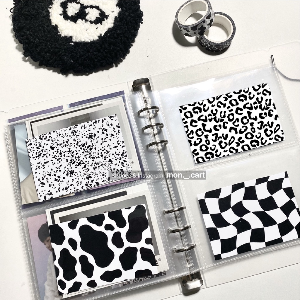 Bộ giấy trang trí toploader cắt sẵn vừa size A7