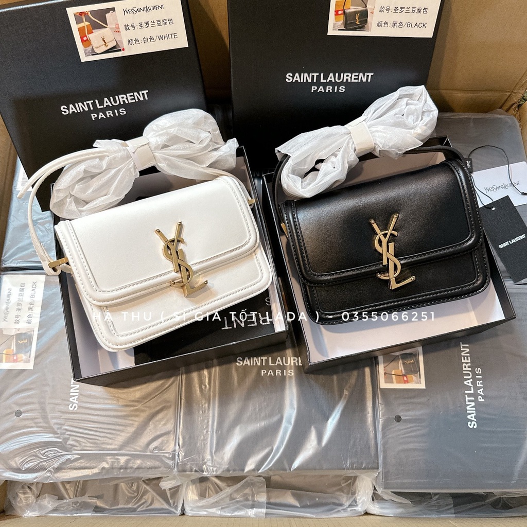 Túi đeo chéo Y ét lờ chuẩn fom vuông vắn net đẹp ( Có hộp )