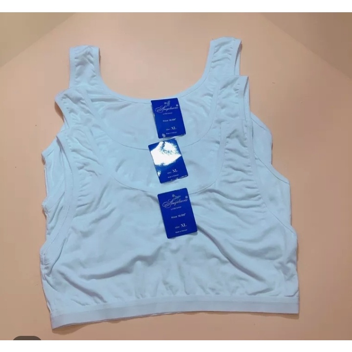 Sét 5 áo lá học sinh 3 lỗ không mút chất cotton xịn co giãn thấm hút size 28 đến 70kg