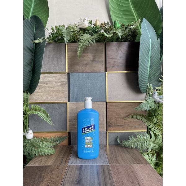 Mẫu mới Dầu gội và Sữa tắm Coast 946ml của Mỹ.