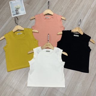 Áo thun ba lỗ croptop
