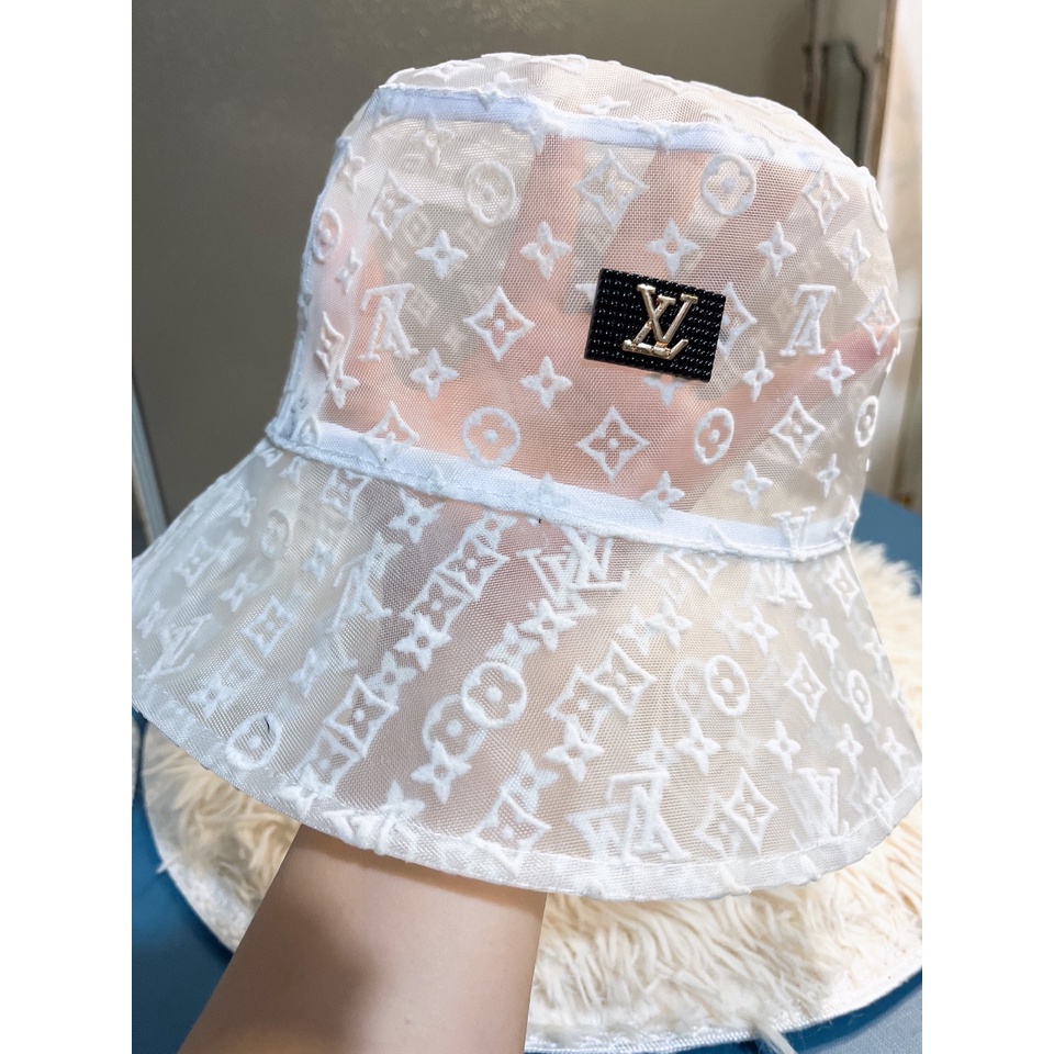 Mũ rộng vành, nón Bucket vành tròn LV vải LƯỚI MỚI chuẩn thời trang cá tính (Ảnh thật) 29 5
