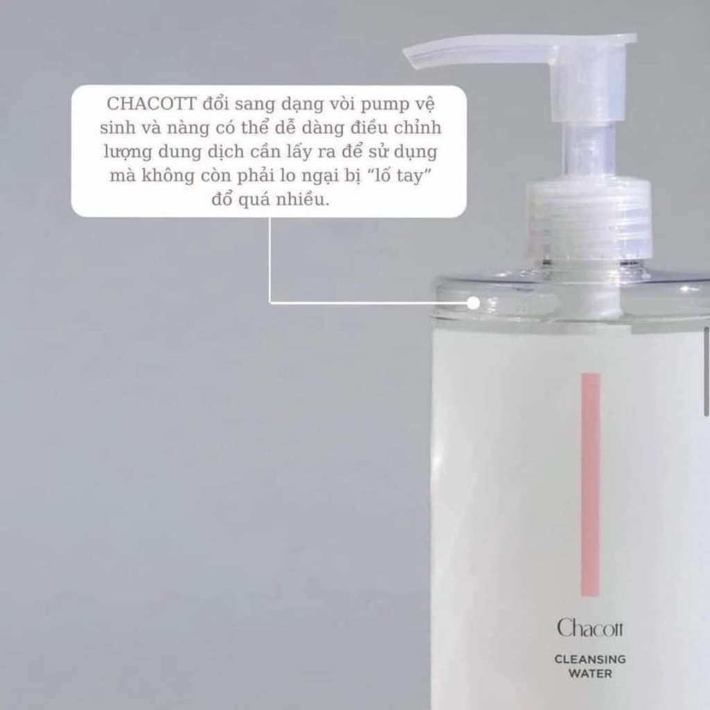Nước tẩy trang Chacott nội địa Nhật Bản Chacott for Professionals 500ml