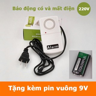 Còi 220v 380V điện ba pha Báo động mất điện và có điện,thiết bị báo cúp điện, chập điện