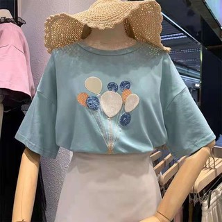 ÁO PHÔNG NỮ FORM RỘNG GIẤU QUẦN THÊU NỔI TAY LỠ