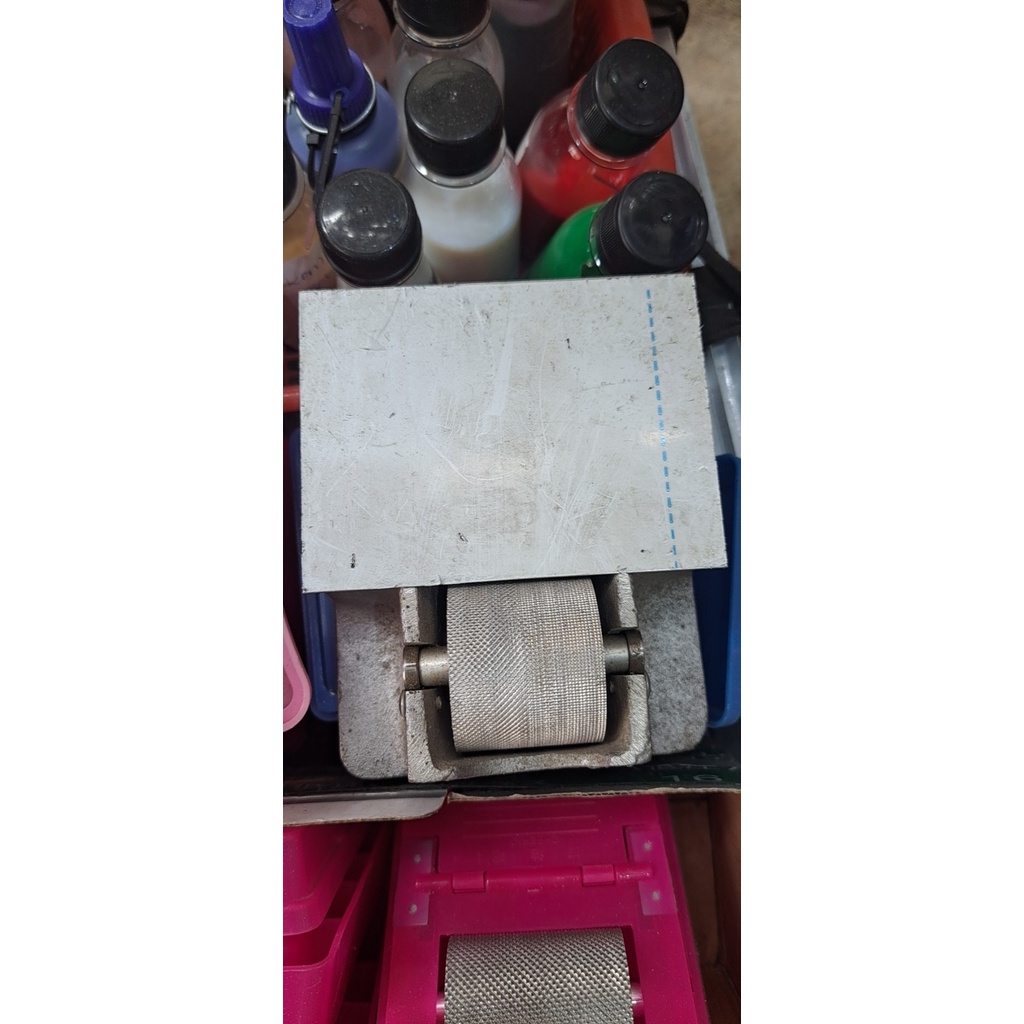 Dụng cụ sơn lăn cạnh da chuyên dụng bằng nhôm - inox cao cấp