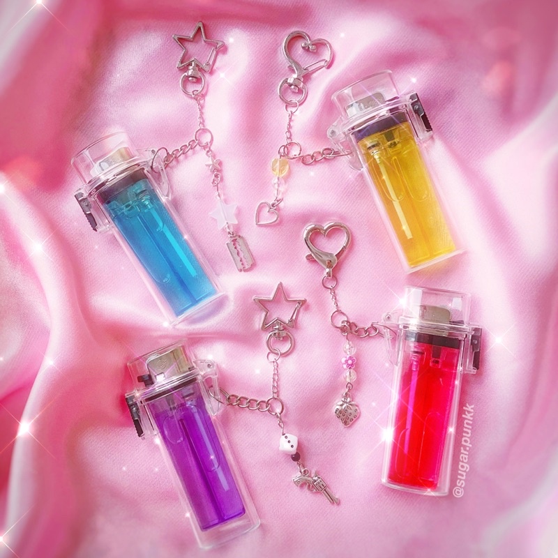 HỘP ĐỰNG BẬT LỬA có DÂY ĐEO (không kèm bật lửa) // LIGHTER CASE with KEYCHAIN