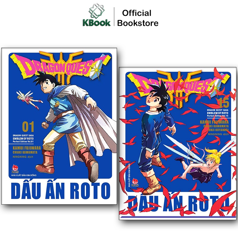 Truyện Tranh - Dragon Quest - Dấu ấn Roto Perfect Edition (Tập 1-15 End)