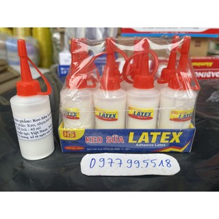 Keo Sữa Latex Nguyên Chất (Vỉ 12 Lọ)