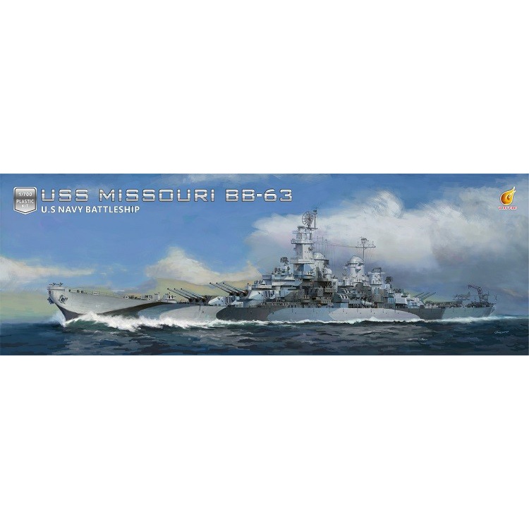 Vfire Vfire Vfire700909 Tàu Chiến Hải Quân Mỹ BB-63 Tỉ Lệ 1 / 700