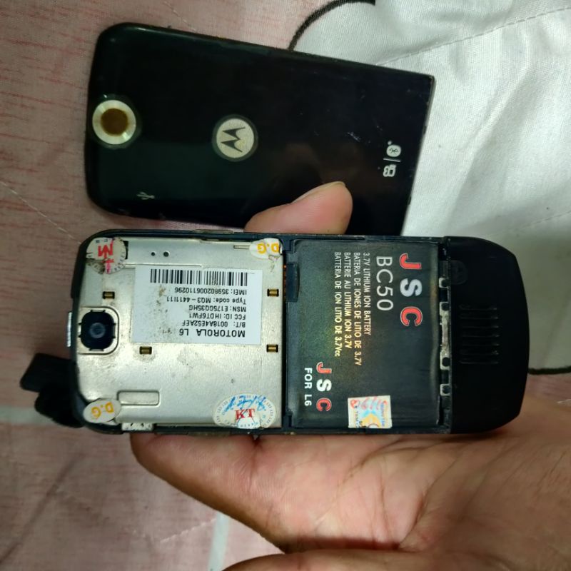 Xác motorola L6 treo boot loader