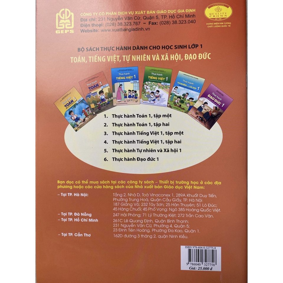 Sách - Thực hành toán 1 tập 2 ( Chân trời sáng tạo )
