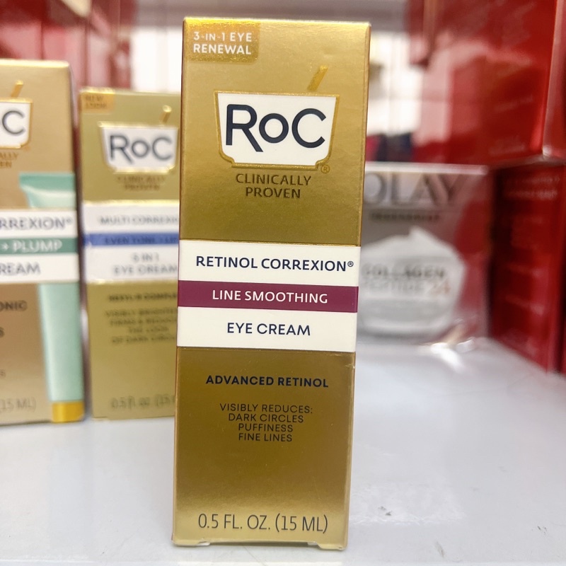 Kem chống nhăn vùng mắt Roc Retinol Correxion Eye Cream 15ml