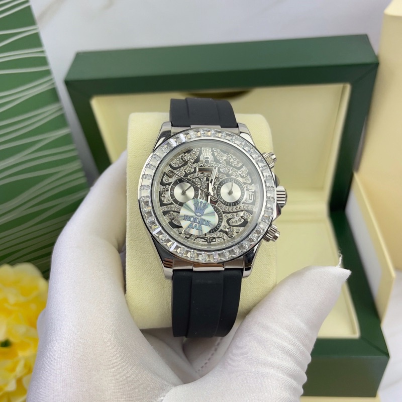 Rolex Da Báo - Đồng Hồ Cơ Nam Size 41mm Loại 1 Cao Cấp
