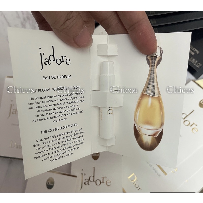 Chicos - Vial chính hãng nước hoa Dior Jadore EDP 1ml