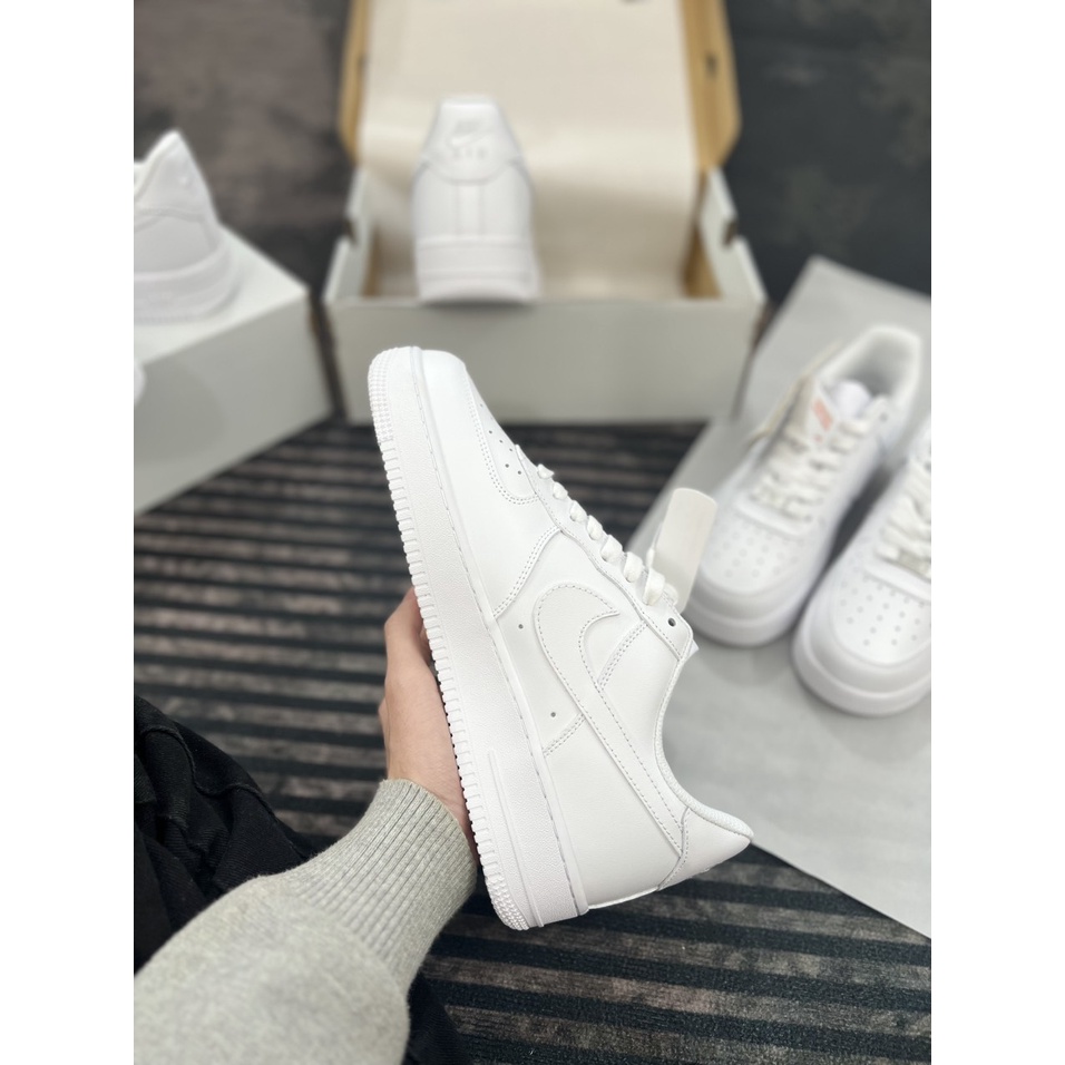 Giày Af1 Trắng  Đế Air , Air Force 1 Nam Nữ Hàng S. Cấp  Full Box Bill Dễ Phối Đồ  Nam Nữ