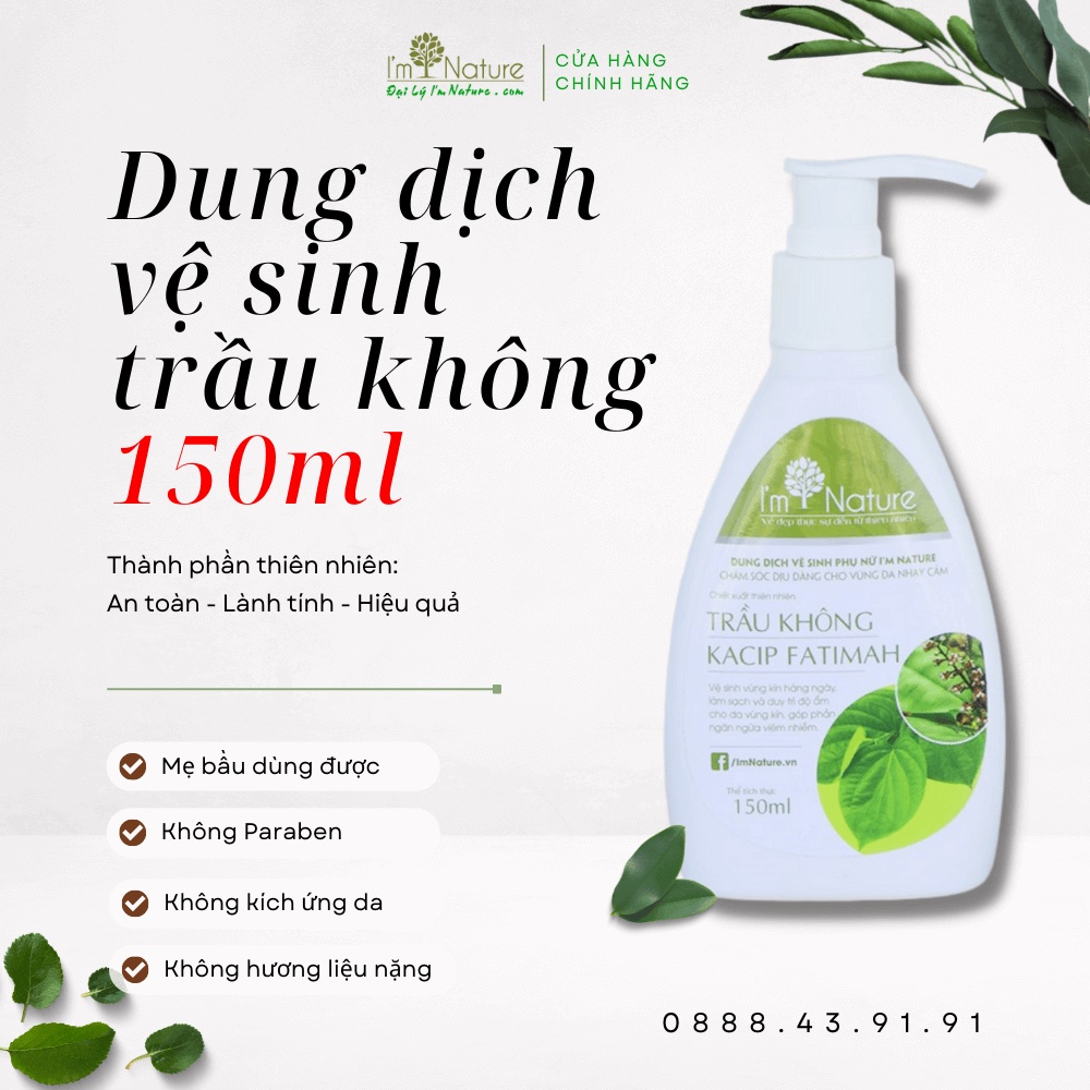 Dung Dịch Vệ Sinh Phụ Nữ I’m Nature 150ml