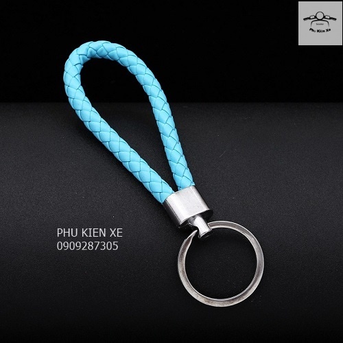 Móc Khóa Dây Bện Đa Màu Sắc Cho Xe Máy