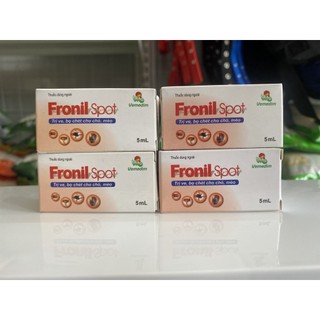 Nhỏ gáy Fronil spot 5ml bảo vệ thú cưng khỏi v.e r.ậ.n, b.ọ ch.ét