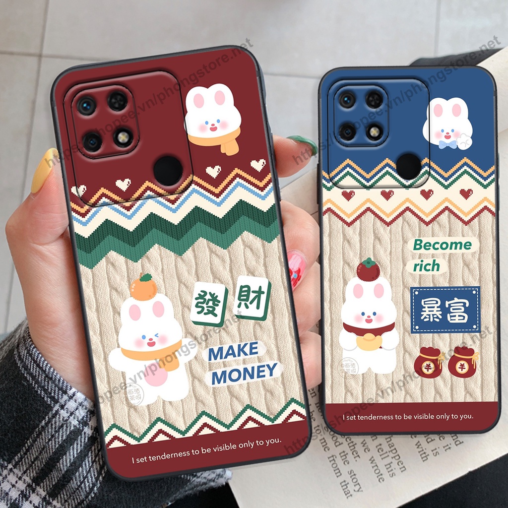 Ốp lưng Xiaomi Redmi 9C / Redmi 10c gấu hoạt tiết hoạt hình giá rẻ cute