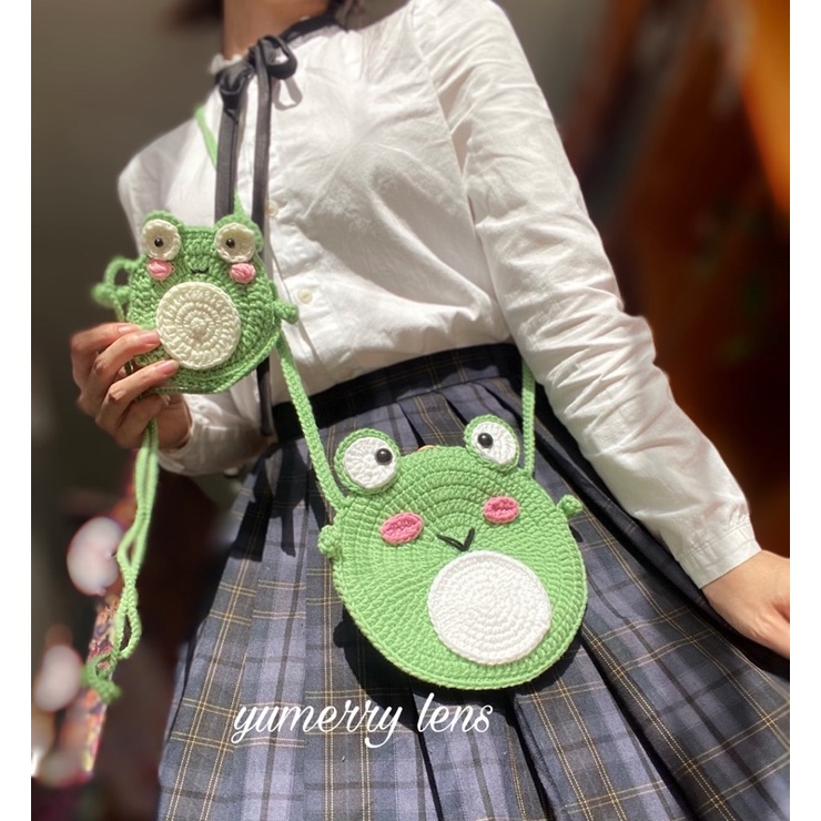 Túi Ếch Len Siêu Cute 🐸