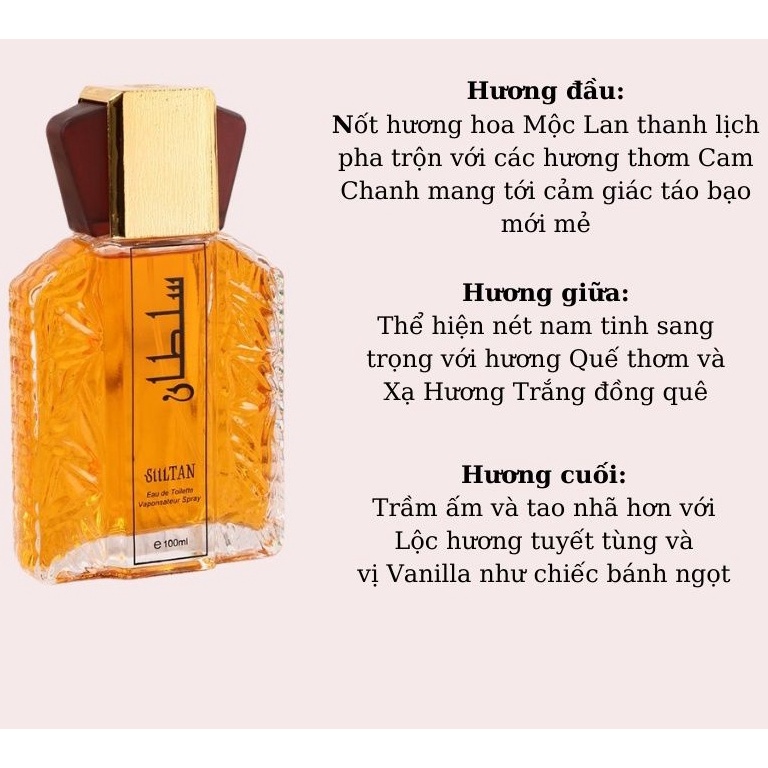 Nước Hoa Nam Nữ Cao Cấp Mùi Hương Thớm Mát, Gợi Cảm, Thu Hút Và Độc Đáo 100ml -