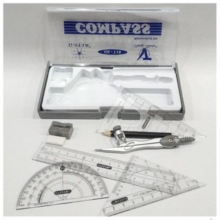 Bộ compass 7 món cao cấp gstar u118 - vpp happy kids