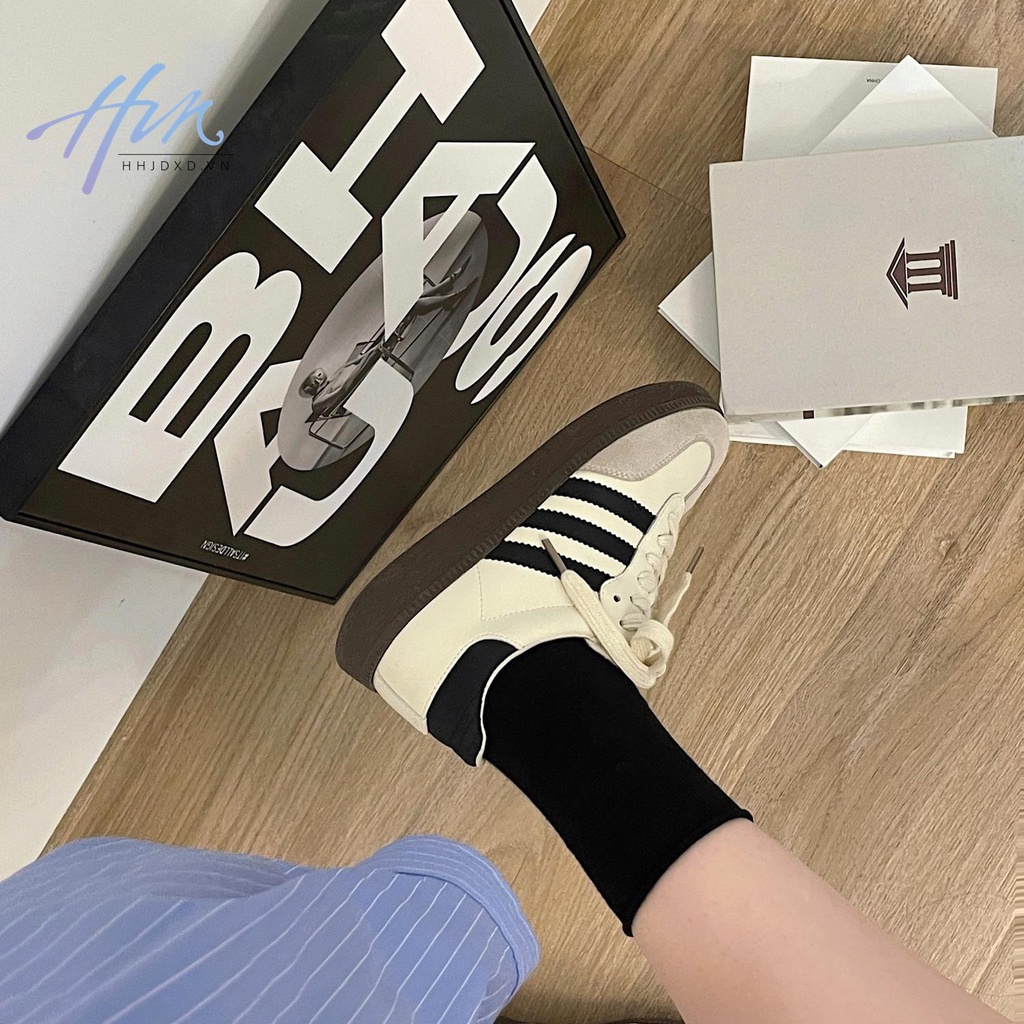 Giày Thể Thao Mũi Tròn Phong Cách Đức Cổ Điển Thời Trang Mùa Xuân Mới Cho Nữ Gump 2023