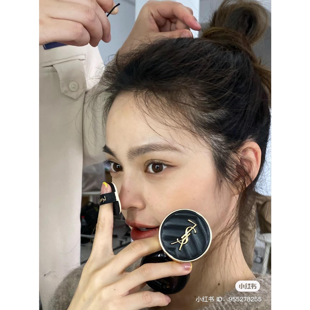 Phấn Nước Cushion YSL 20 mini - Màu đen vỏ da mini - 5g