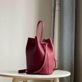 ❤️rẻ nhất shopee❤️túi b da thật màu đỏ