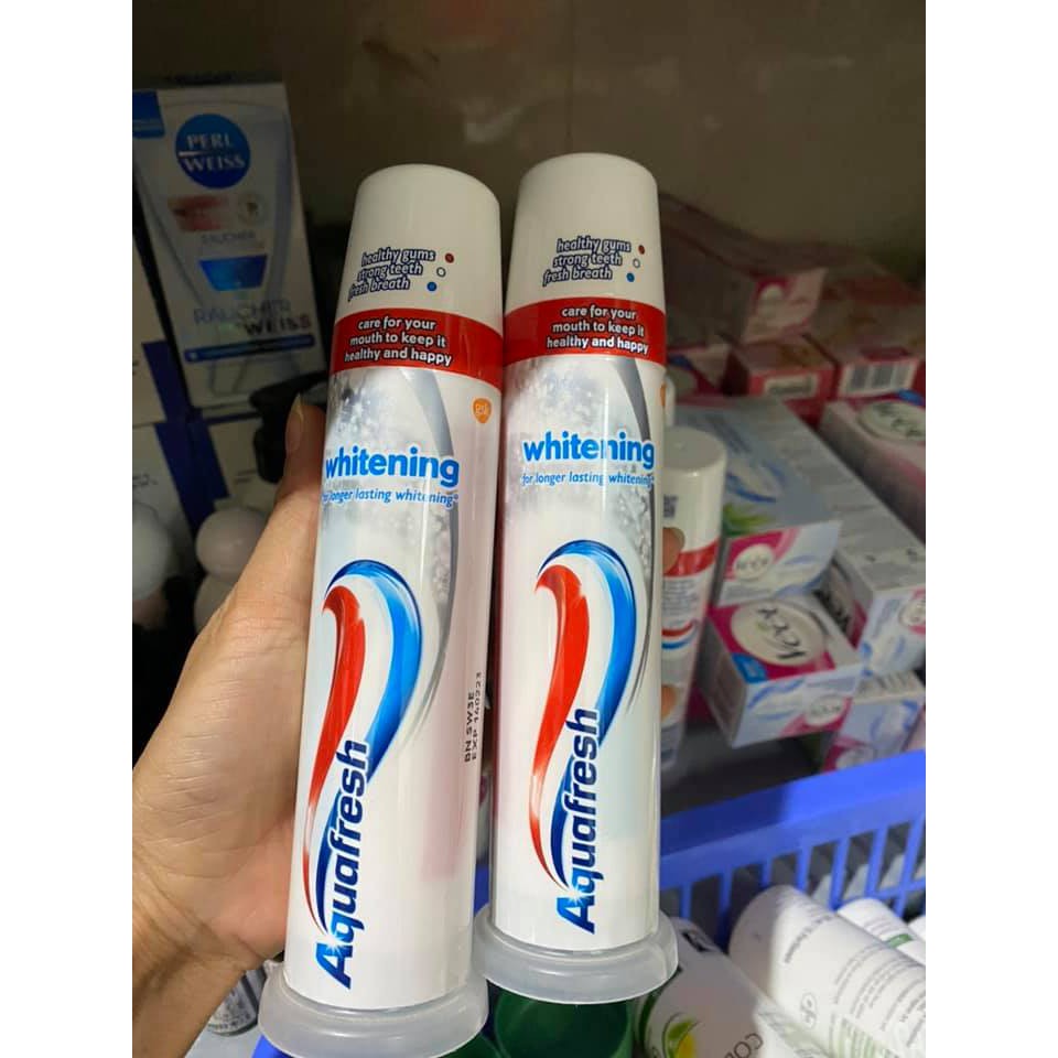 Kem Đánh Răng 100ml Aquafresh Tripla Protezione Cho Răng Chắc Khỏe Suốt 24h, vov Chuyên Hàng Hiệu Chính Hãng.