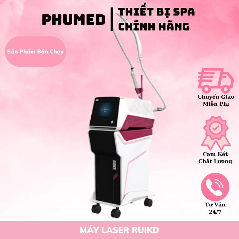 Máy xóa xăm bắn nám tàn nhang máy laser RUIKD