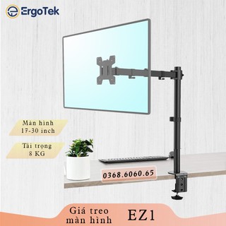 EZ1 - Giá Đỡ Màn Hình/ Giá treo màn hình máy tính - Kẹp thành bàn [Màn hình 17 – 27”] [Cao cấp hơn HW701] [Rẻ hơn F80]