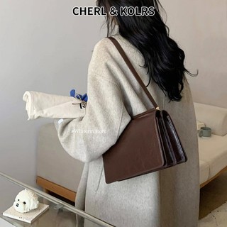 Ck túi xách da pu đeo vai phong cách retro hàn quốc
