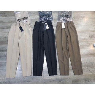 Quần baggy veromoda bán cạp chun sau - Hàng vnxk chuẩn , đẹp