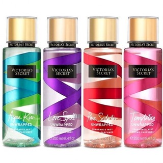 Nước hoa xịt thơm toàn thân cao cấp authentic Victoria's Secret Unwrapped Fragrance Mist 250ml (Mỹ)