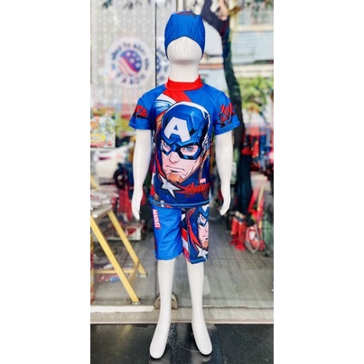 Đồ bơi bé trai Captian bộ rời