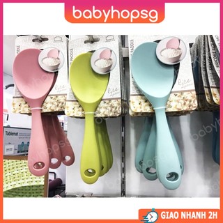 Muôi múc cơm, vá xới cơm lock&lock ckt207 bằng silicone chịu nhiệt độ cao - babyhopsg