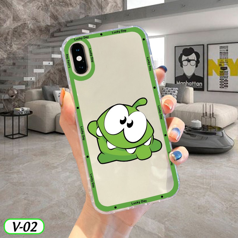 Ốp lưng mẫu Om Nom Mochicat cho máy SamsungGalaxy J7 2015/J7 2016/J7 Plus/J7 Prime/J7 Pro/J8 2018/j7 2017/j7310