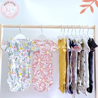 Bodysuit Carter cho bé, body chip xuất dư Cambodia chất cotton cho bé sơ sinh và bé trai bé gái