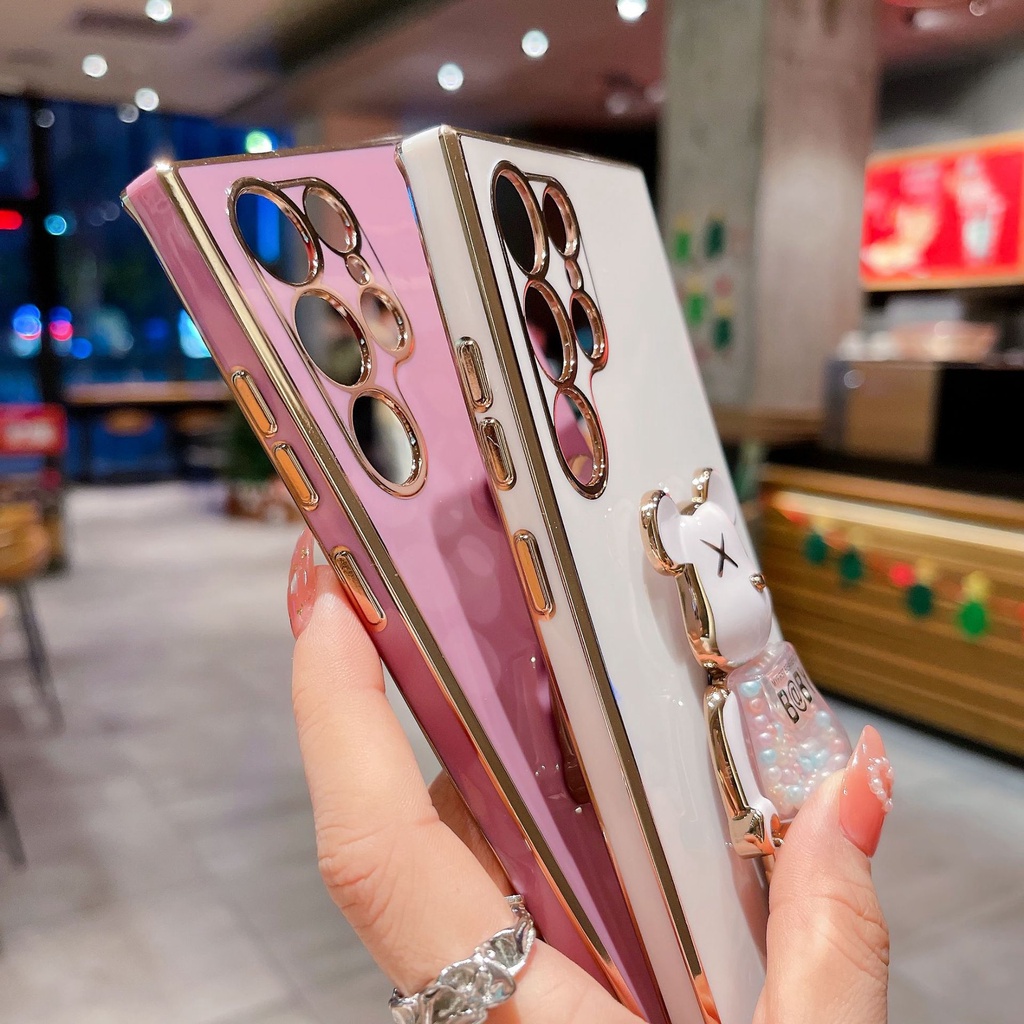 Ốp TPU Bearbrick Kẹo Samsung S23 Ultra / S23 PLus/ S22 Ultra / S22 Plus / S21 Ultra /S21+/ Note 20 Ultra /Note 20/ S20FE