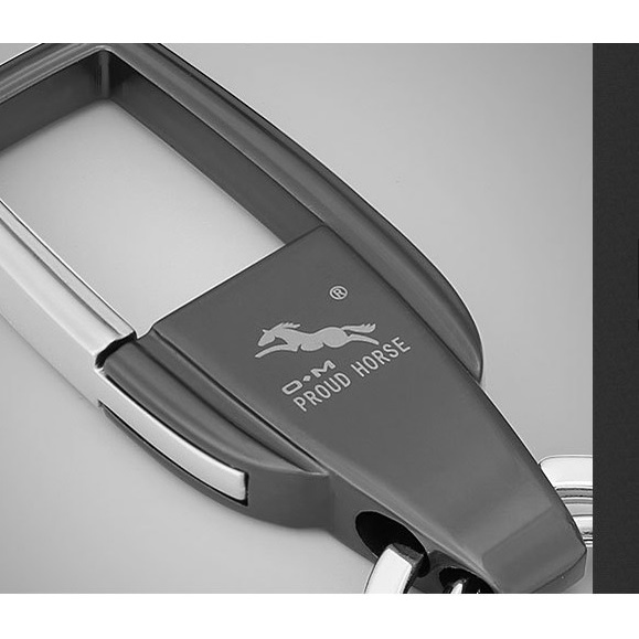 Móc Chìa Khóa Xe Máy, Ô tô Proud Horse Cao Cấp siêu bền không rỉ- Nhiều Màu Sắc sang trọng