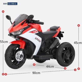 XE MÁY ĐIỆN CHO BÉ CÓ ĐÈN VÀ NHẠC