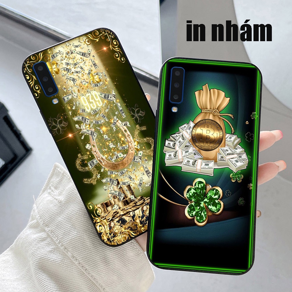 Ốp lưng Samsung a7 2018 / ss a9 2018 in hình cây kim tiền đồng xu may mắn
