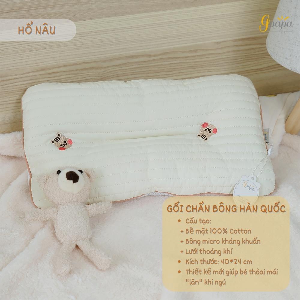 Gối Chần Bông Cho Bé kích thước 40*24cm