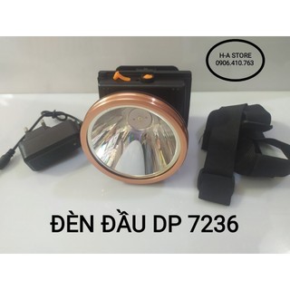 Đèn pin led đội đầu sạc dp 7236