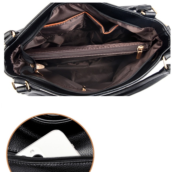 Túi xách nữ chính hãng đeo vai, đeo chéo dung tích lớn AF1500 - FANSIMAN MALL