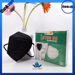 Hộp 10 cái, Khẩu trang y tế Sen Việt 5 lớp Lotus 95, khautrang senviet N95 kháng khuẩn chống bụi thời trang