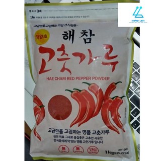 Bột ớt hecham, bột ớt cánh to làm kimchi heacham 1kg - 해참 고추가루